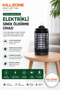 KILLZONE® Pro UV Elektrikli Sivrisinek Öldürücü Elektrikli Sivrisinek Öldürücü